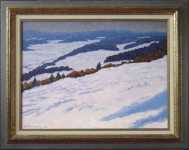 Neige au mont Vouilleau - 1990